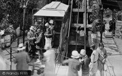 People At The Lift Station 1929, Lynmouth
