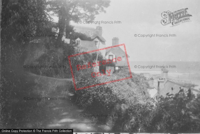 Photo of Lynmouth, Shelley's Cottage 1938
