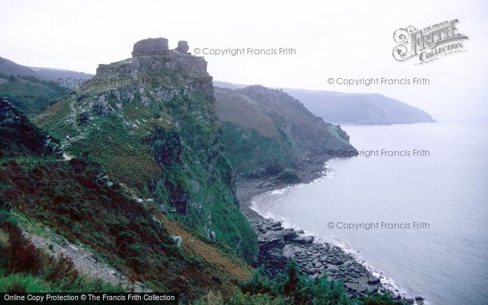 Photo of Lynmouth, South West Coastal Path  1988