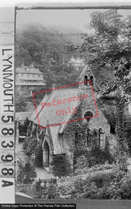 Photo of Lynmouth, St John The Baptist's Church 1907