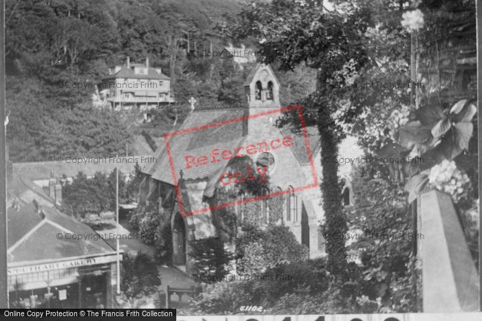 Photo of Lynmouth, St John The Baptist's Church 1908