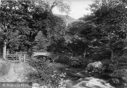 Stone Bridge To Watersmeet 1907, Lynmouth