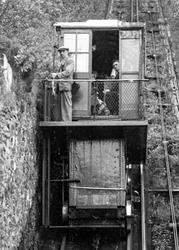 The Cliff Railway c.1955, Lynmouth