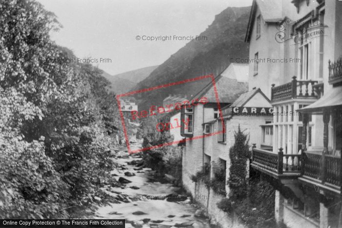 Photo of Lynmouth, The East Lyn 1907