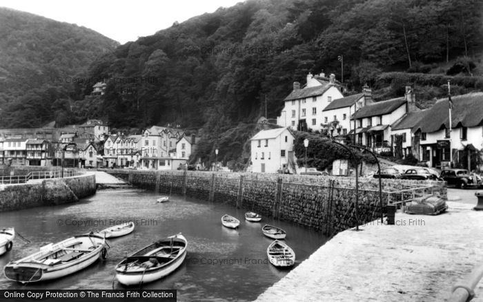 Photo of Lynmouth, The Harbour c.1955