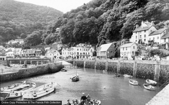 Photo of Lynmouth, The Harbour c.1955
