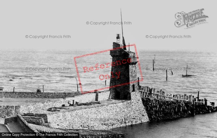 Photo of Lynmouth, The Harbour Lighthouse 1899