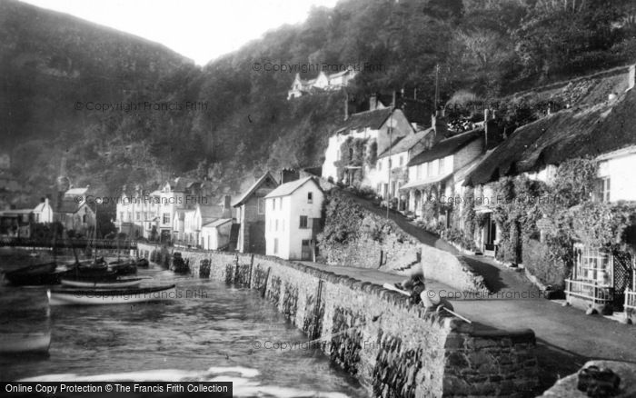 Photo of Lynmouth, The Harbourside c.1930