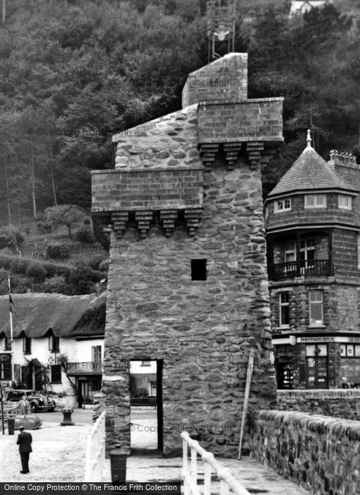 Photo of Lynmouth, The Lighthouse c.1955