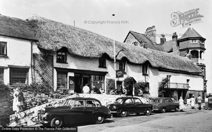 Photo of Lynmouth, The Rising Sun Hotel c.1955