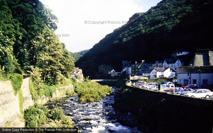 Photo of Lynmouth, The River 1988