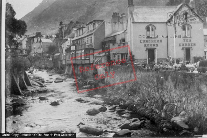 Photo of Lynmouth, The River Lyn 1932