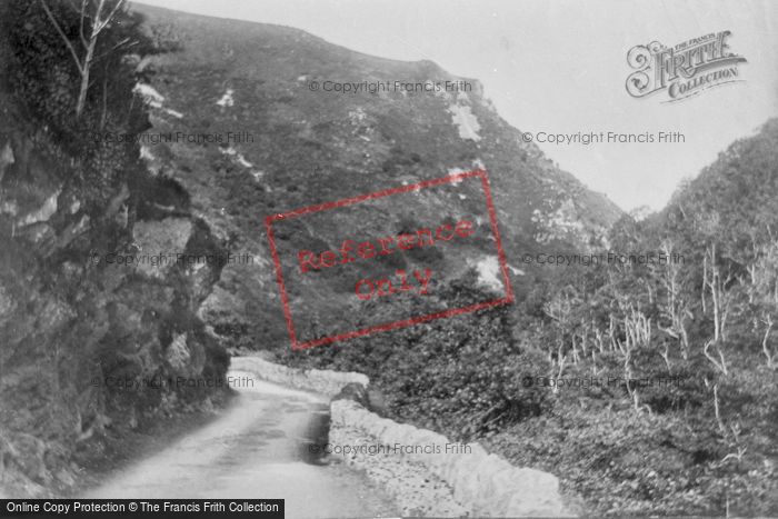 Photo of Lynmouth, Watersmeet Road 1907