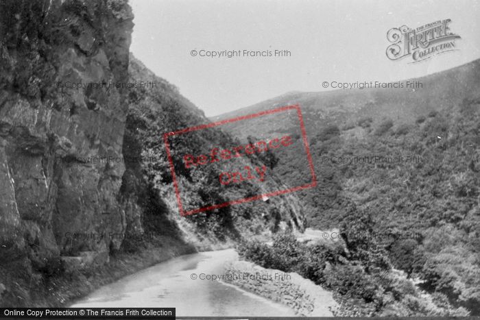 Photo of Lynmouth, Watersmeet Road 1907