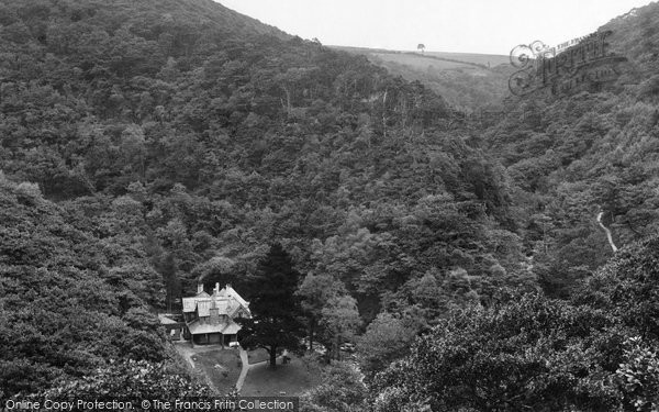 Photo of Lynmouth, Watersmeet Valley 1890