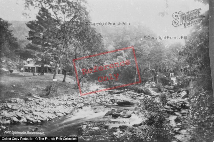 Photo of Lynmouth, Watersmeet Valley 1890