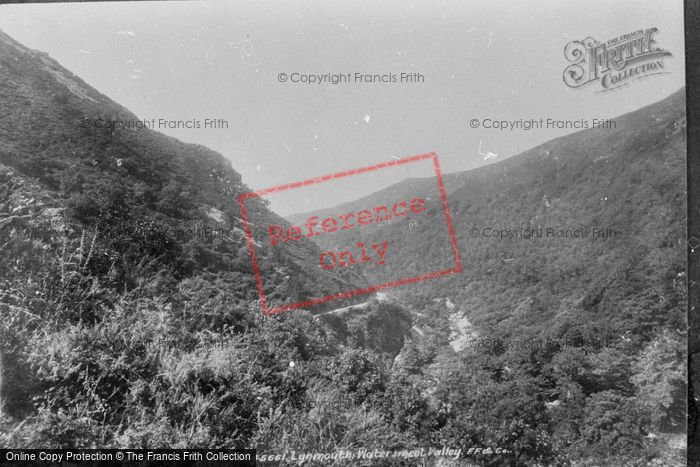 Photo of Lynmouth, Watersmeet Valley 1900