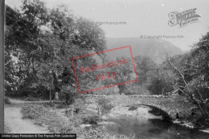 Photo of Lynmouth, Watersmeet Valley, Bridge 1890