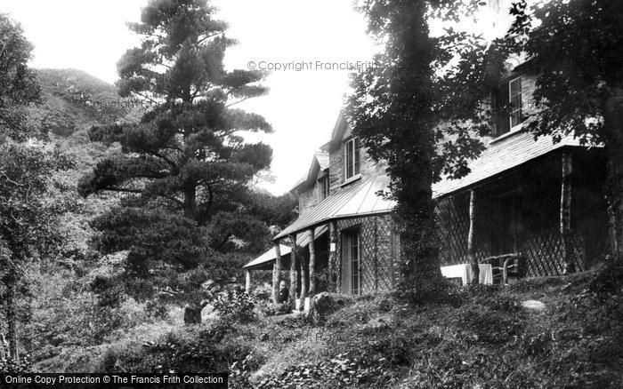 Photo of Lynmouth, Watersmeet Valley Cottage 1890