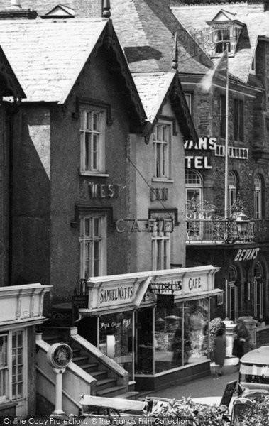 Photo of Lynmouth, West Lyn Cafe 1929