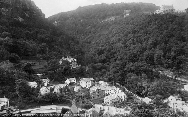Photo of Lynmouth, West Lyn Valley 1894