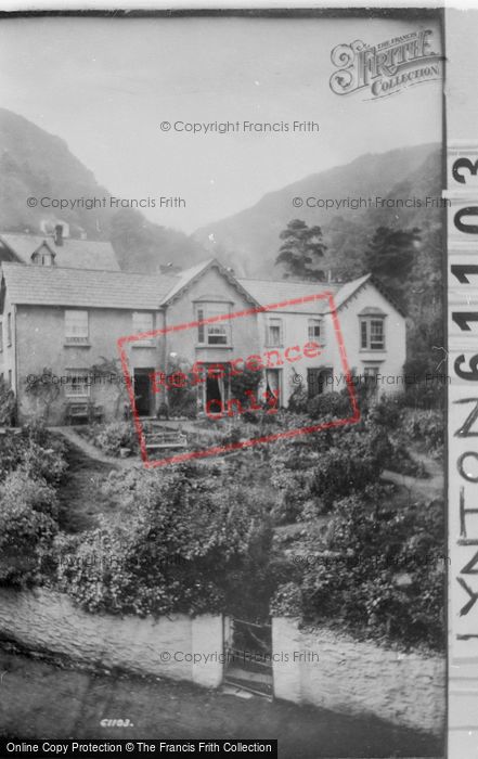 Photo of Lynmouth, Woodbine Shelley's Cottage 1908