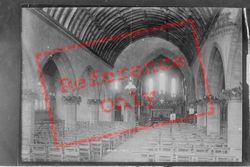 Church Of St Mary The Virgin, Interior 1894, Lynton