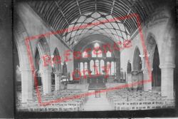 Church Of St Mary The Virgin, Interior 1907, Lynton