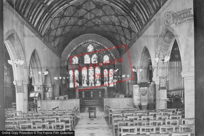 Photo of Lynton, Church Of St Mary The Virgin, Interior 1929