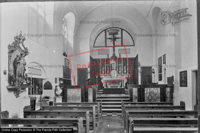 Photo of Lynton, Church Of The Holy Saviour, Convent Of Poor Clares, Interior 1911