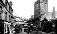 Coach And Four In The Village 1911, Lynton
