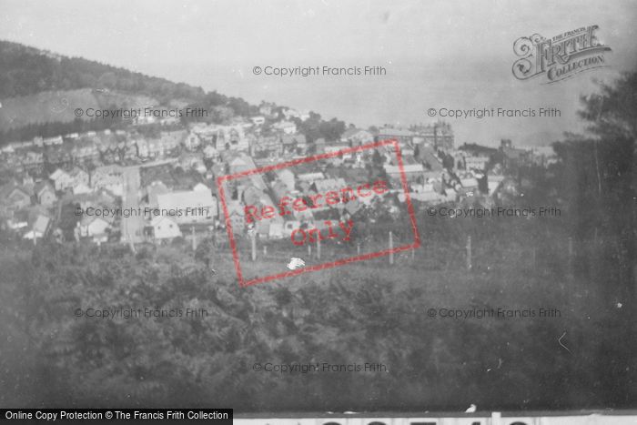 Photo of Lynton, From New Road 1938