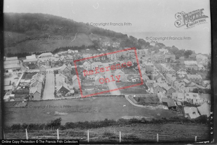 Photo of Lynton, From Normans Cleave 1929