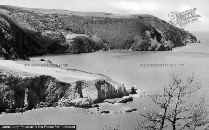 Photo of Lynton, Lee Bay And Woody Bay From The Tower c.1950