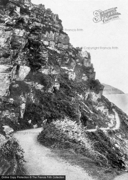 Photo of Lynton, North Cliff Walk 1907