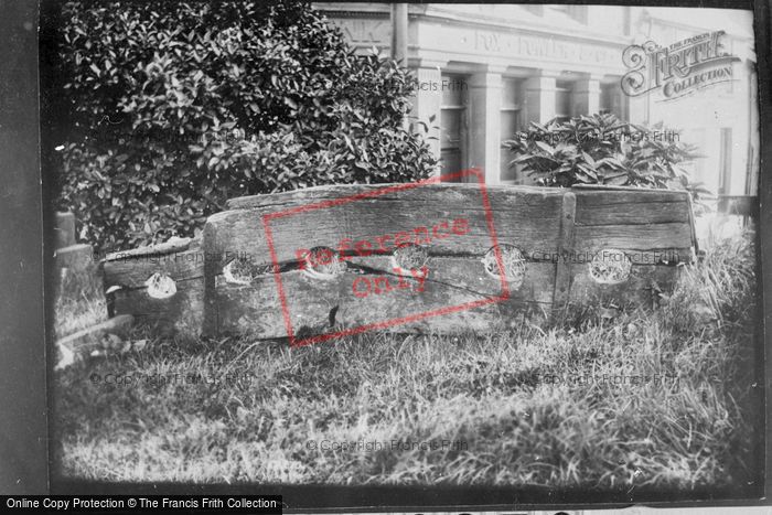 Photo of Lynton, Stocks In Churchyard 1907