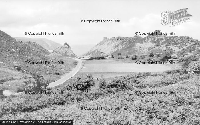 Photo of Lynton, The Road To Lee Abbey c.1935