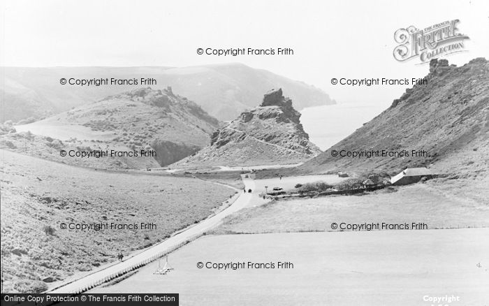 Photo of Lynton, Valley Of Rocks c.1938