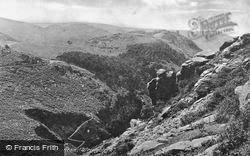 Valley Of Rocks From Castle Rock 1890, Lynton