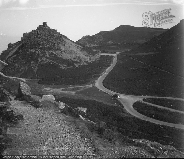 Photo of Lynton, Valley Of The Rocks c.1939