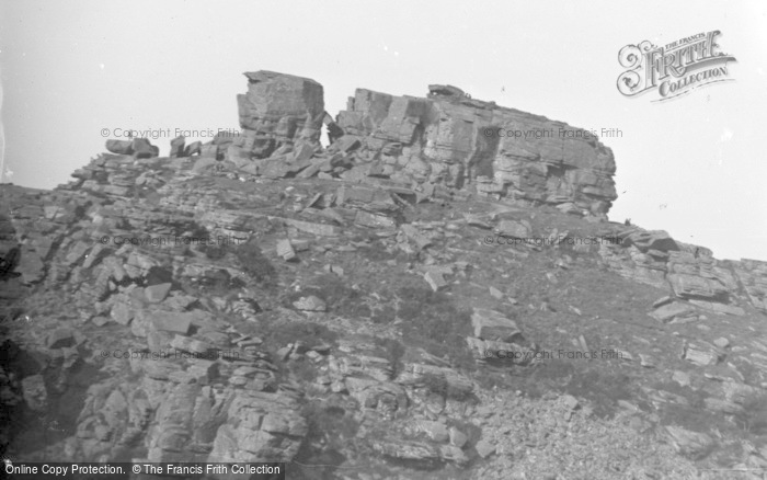 Photo of Lynton, Valley Of The Rocks, The White Lady c.1965