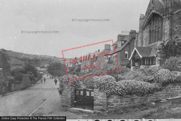 Photo of Lynton, Wesleyan Church And Lee Road 1920