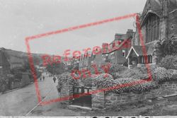 Wesleyan Church And Lee Road 1920, Lynton