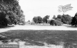 Castle Weir And Moat c.1965, Lyonshall