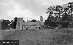 St Mary's Church And The Manor House c.1900, Lytchett Matravers