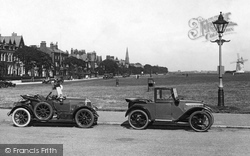 Cars Parked, Central Beach 1924, Lytham