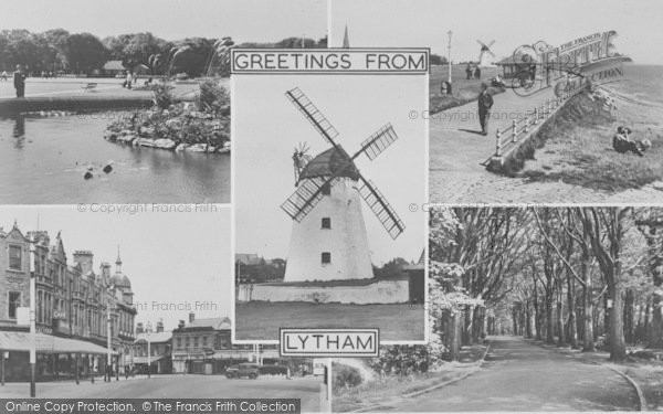 Photo of Lytham, Composite c.1955