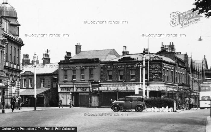 Photo of Lytham, J.W.Stringer,  Market Square c.1950