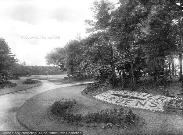 Photo of Lytham, Lowther Gardens 1921