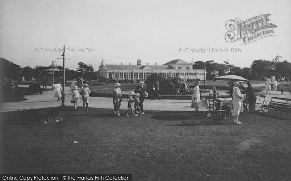 Photo of Lytham, Lowther Gardens 1924